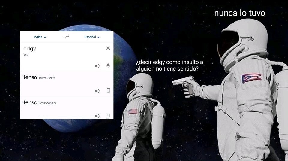 Me confundi - meme