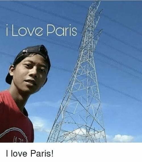 I love Paris/ - meme