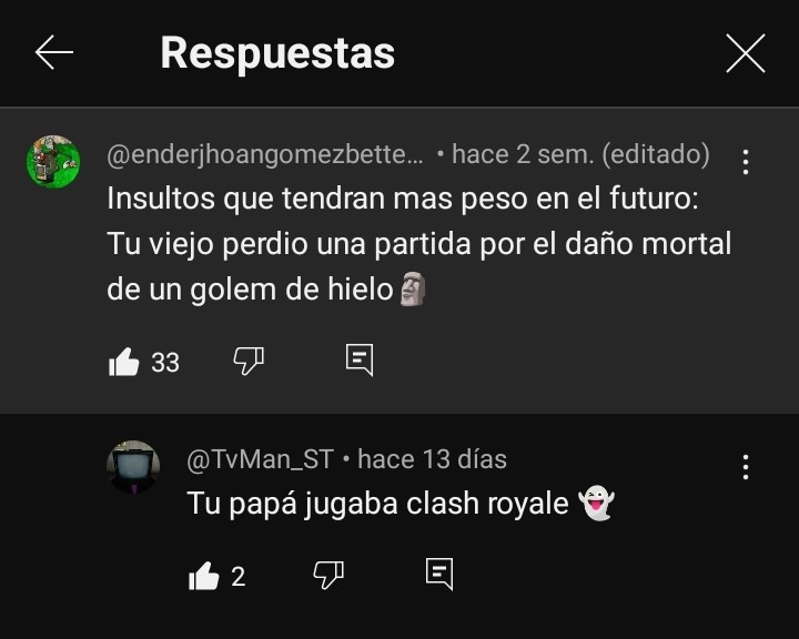 Tu papá jugaba Clash royale - meme