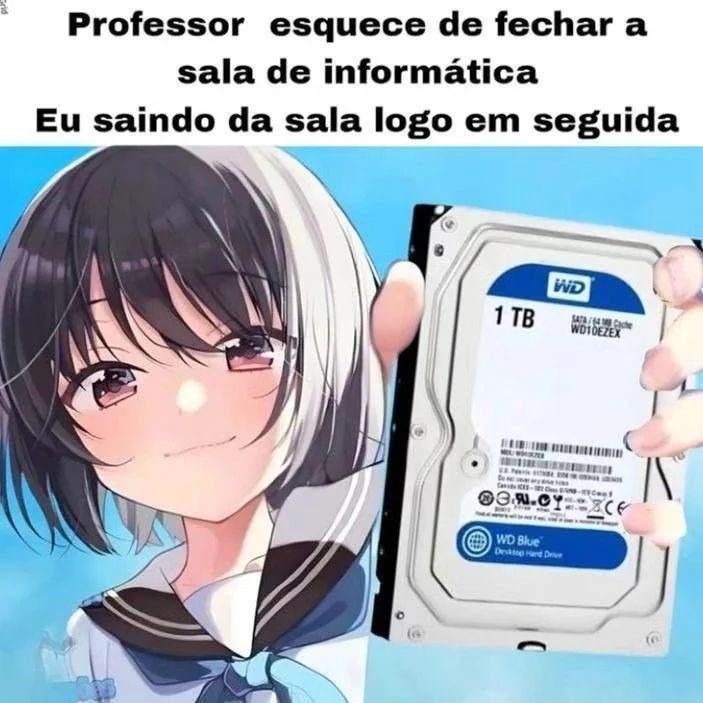 Sala de informática - meme