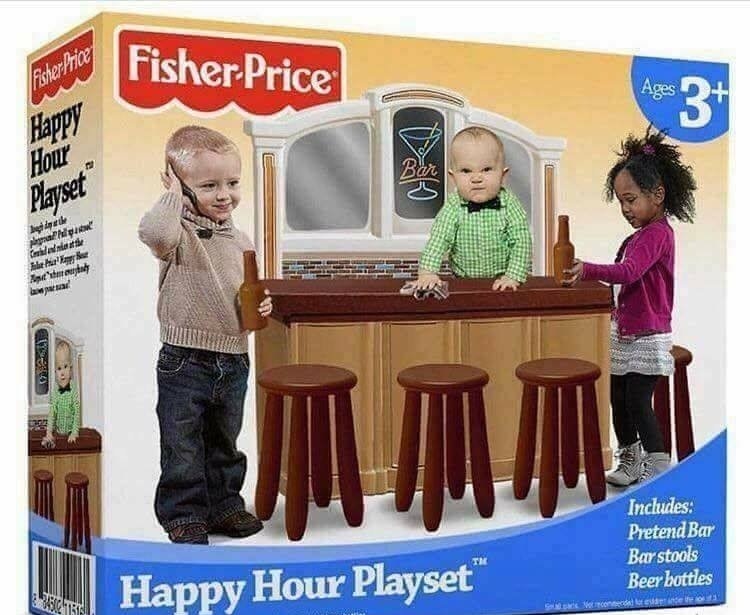 Get Your Fischer Price Happy Hour Playset While They Last! - meme