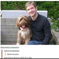 I don't think the dog is names "Martin"