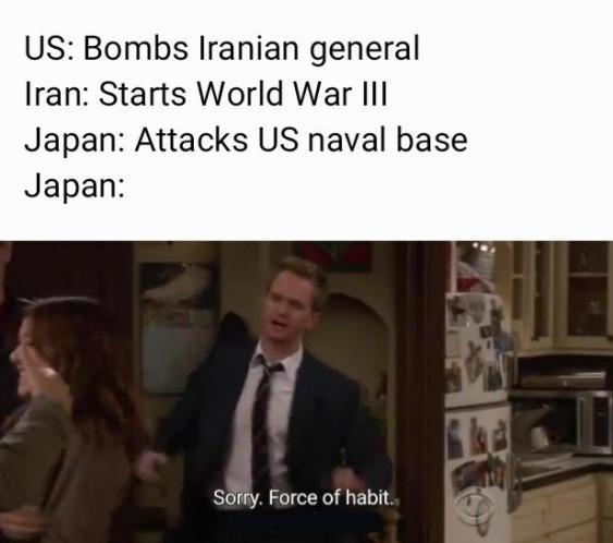 One of the few acceptable WW3 memes
