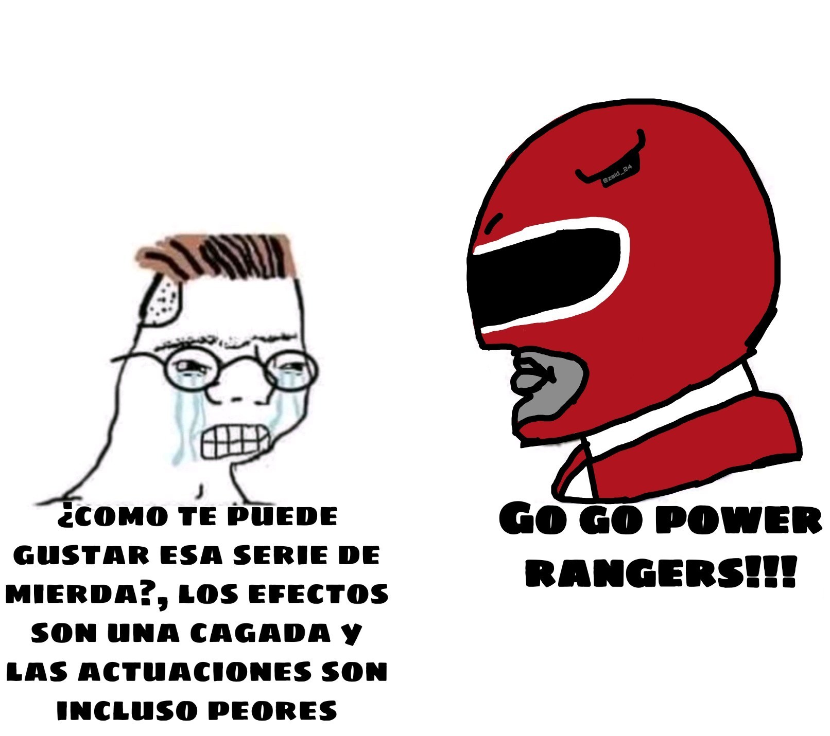 Go go power rangers - meme