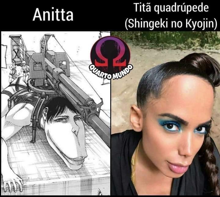 Anita nera gostosa? - meme