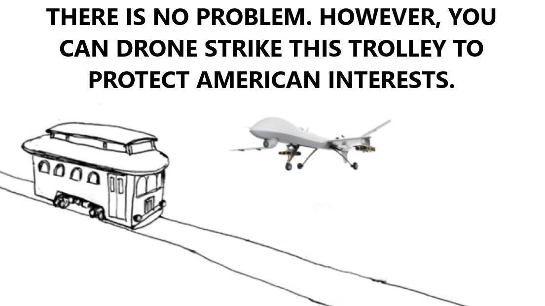 Le drone strike - meme