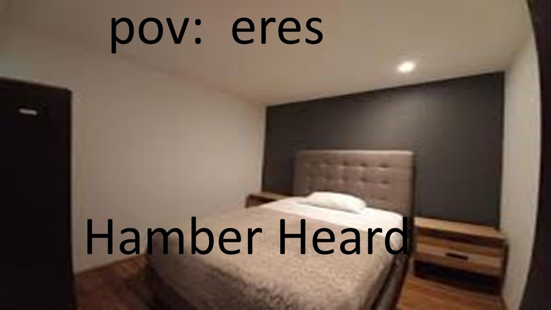 POV ERES HAMBER HEARD - meme
