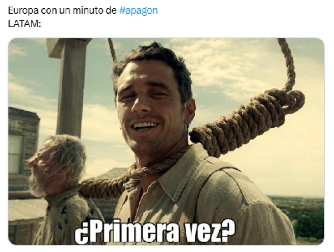 Meme del apagón de España