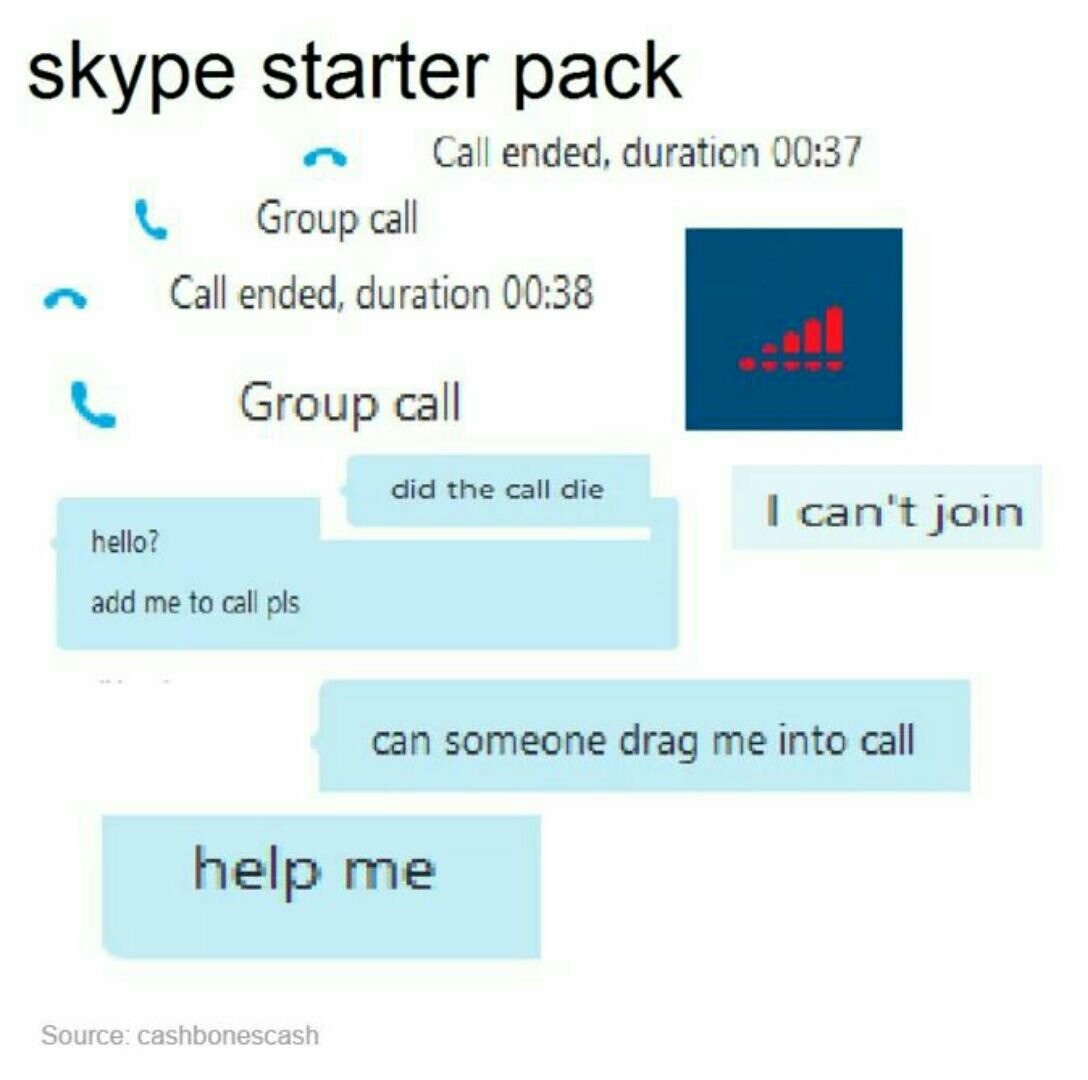 discord or skype? - meme