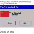 Join me Comrade!