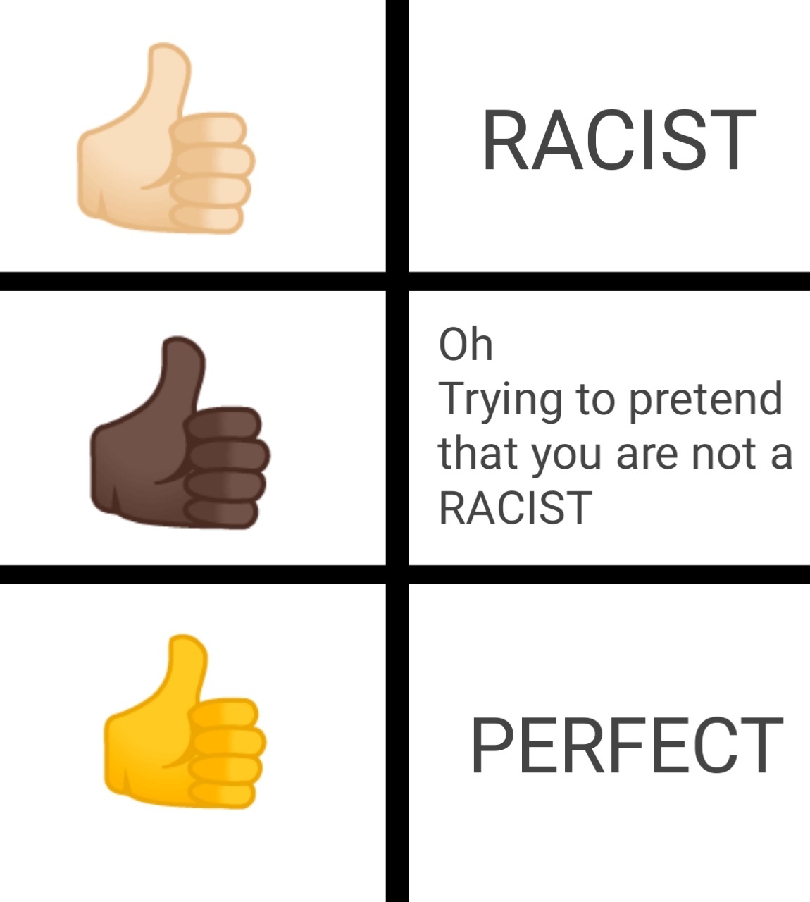 pretentious colored emojis - meme