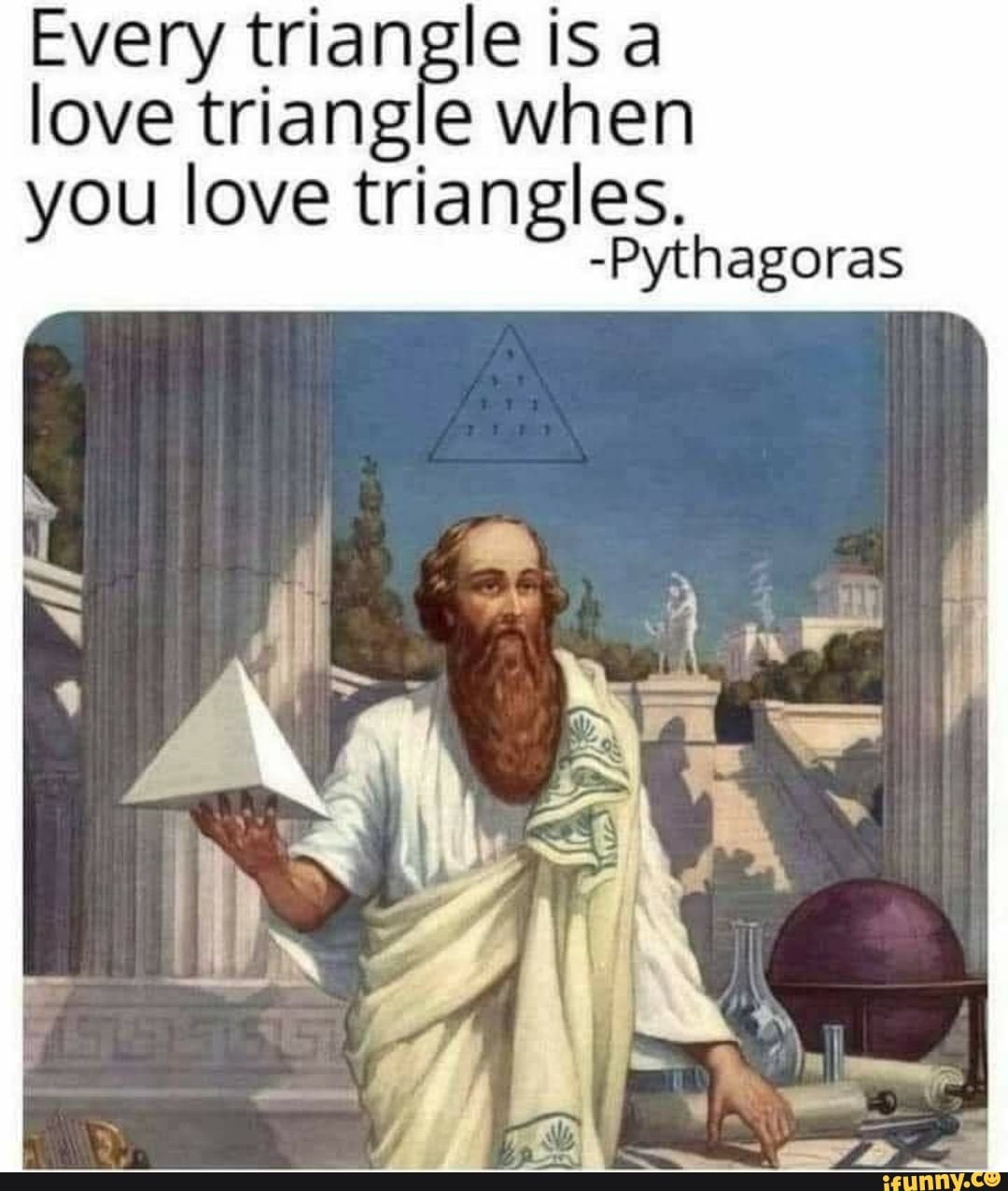 Especially if the triangles are acute. - meme