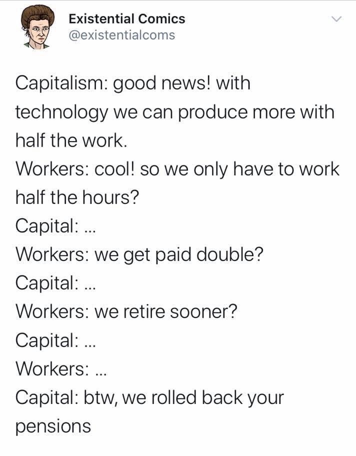 how good is capitalism? - meme