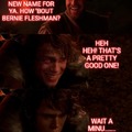 Anakin wanted to give himself a cool new name, but he was stumped.