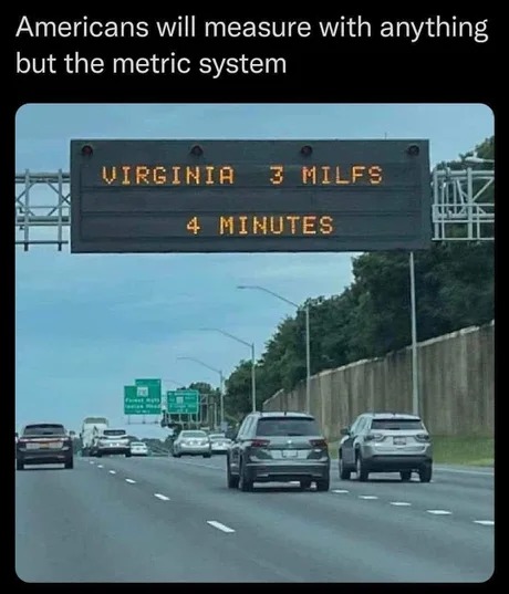 Virginia is just 3 milfs away - meme