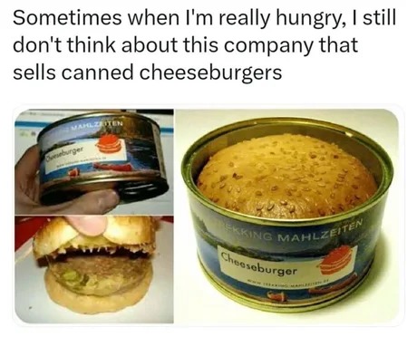 Cursed burgers - meme