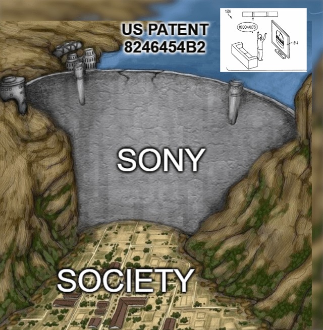 Sony patent - meme