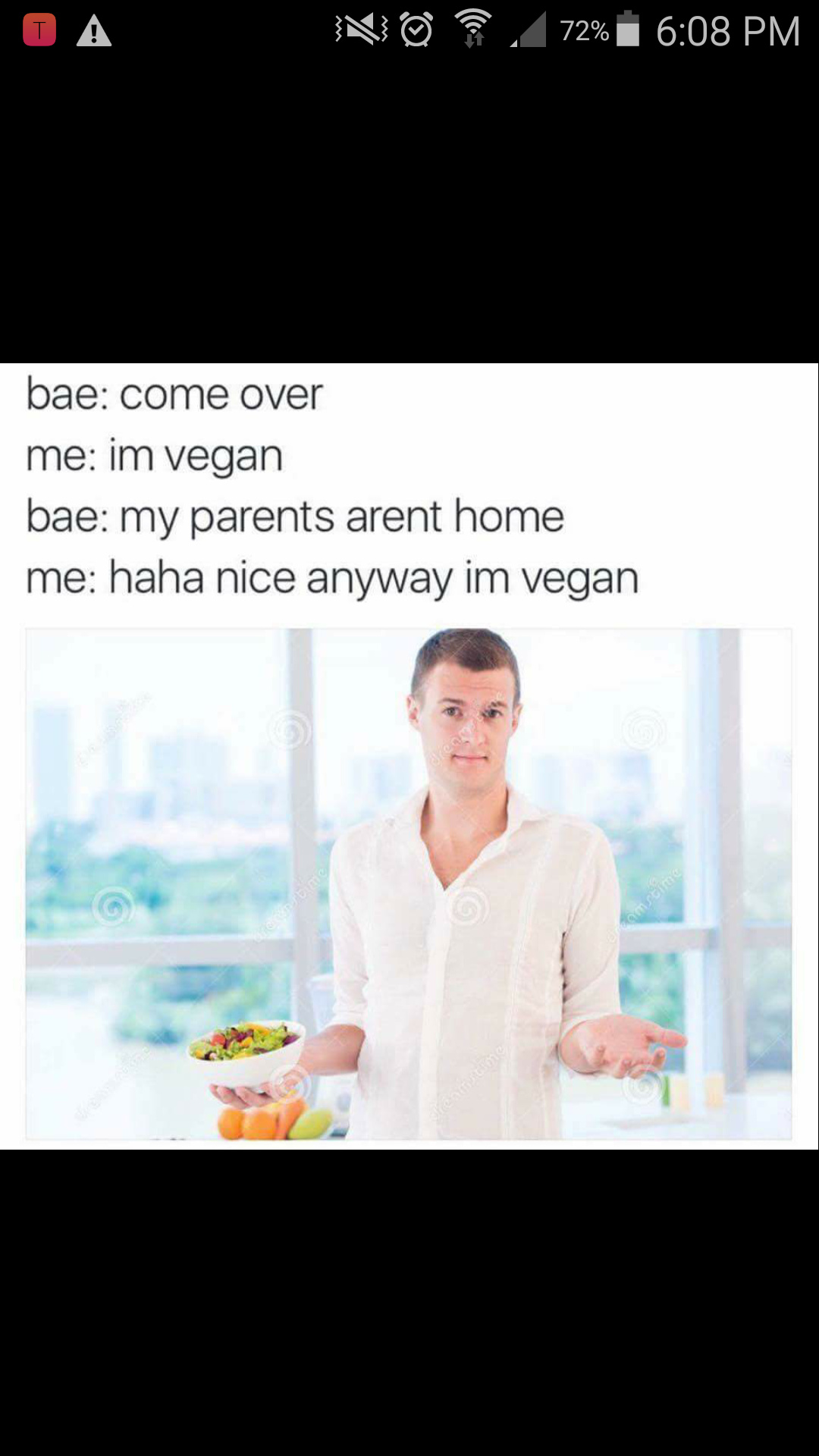 Vegans... - meme