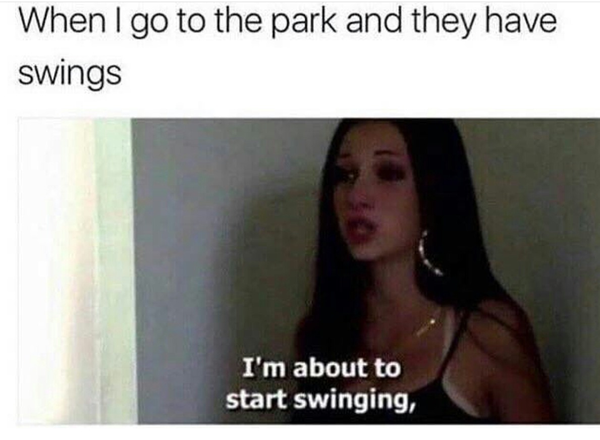Swing on - meme