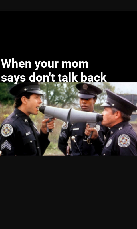 Police academy - meme