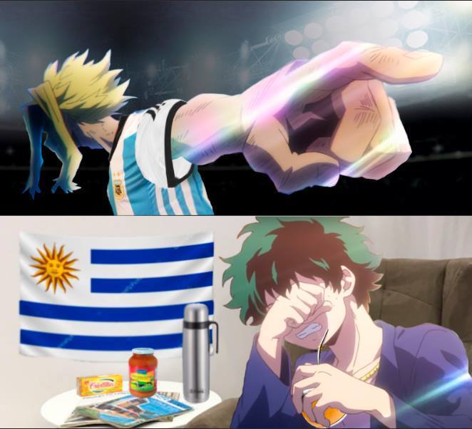 Echo por argentinos otakus - meme
