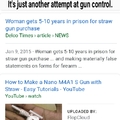 Straw Gun control?