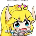 Bowsette drinking game