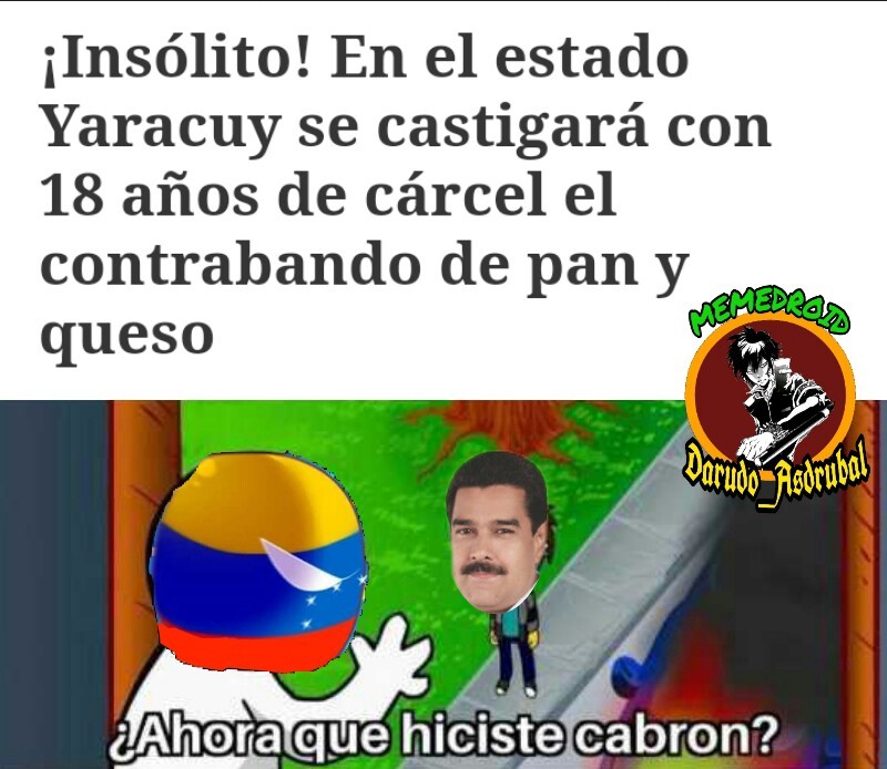 Yaracuy es un estado de Venezuela - meme