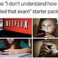 The 'I don't understand how i failed that exam' starter pack