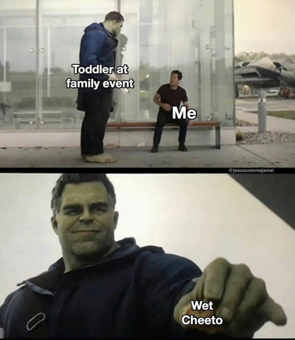At every family event. - meme
