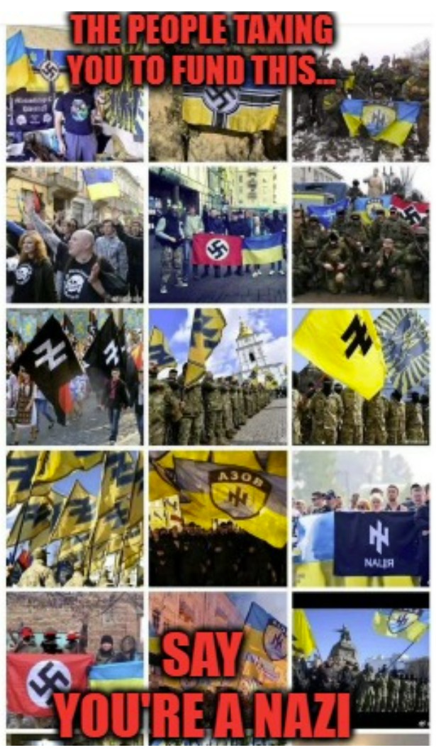 Nothing to see here, just the regular "Ukrainian" Military. Slava Russia ! - meme