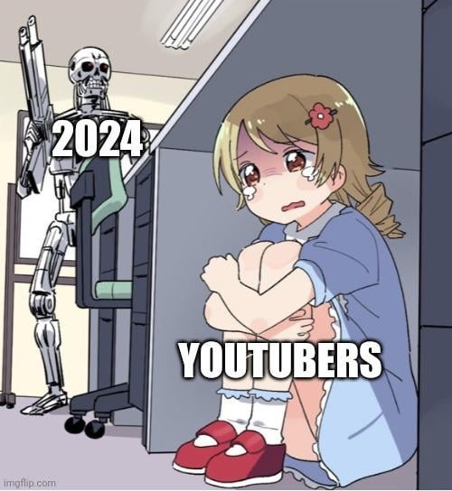 2024 vs Youtubers - meme
