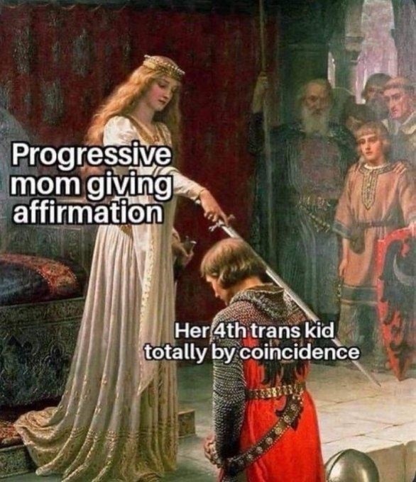 ﻿Progressive mom giving affirmation Her 4th trans kid totally by coincidence