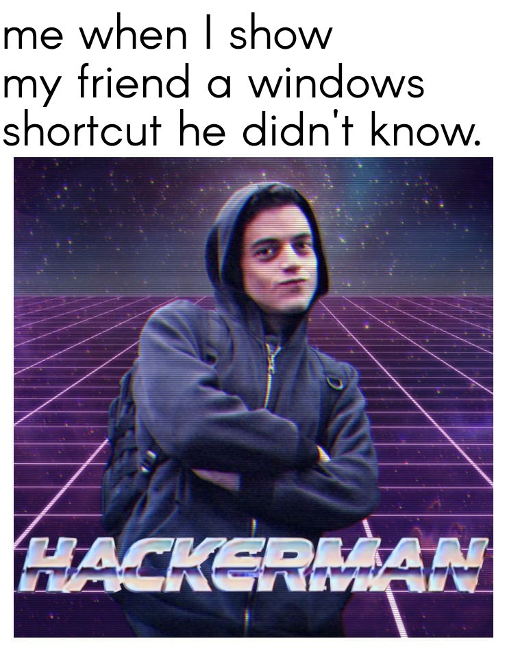 Windows shortcut - meme