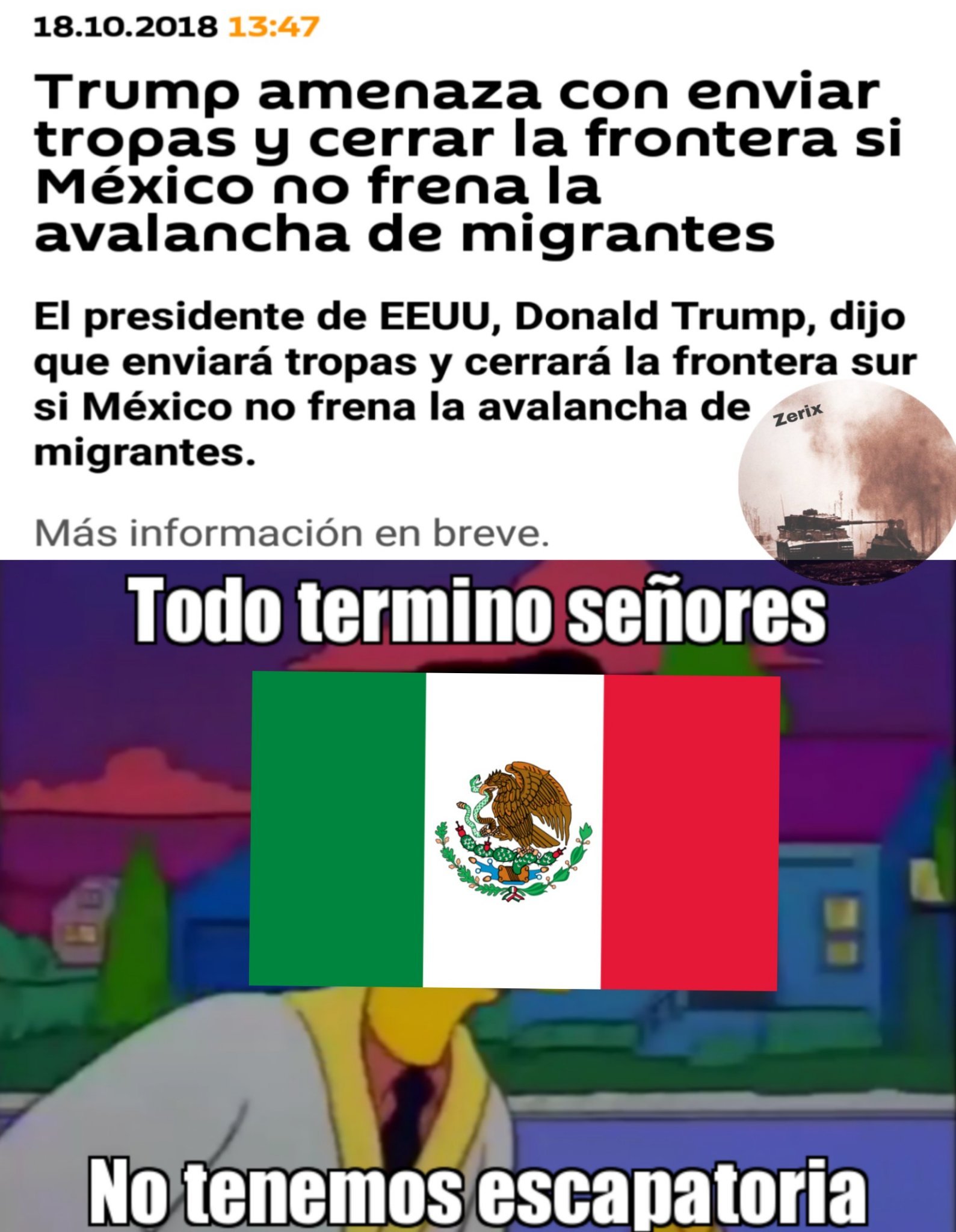 Significa peligro - meme