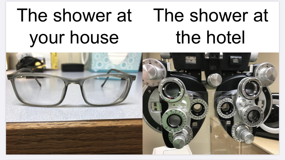 Showers are wierd - meme
