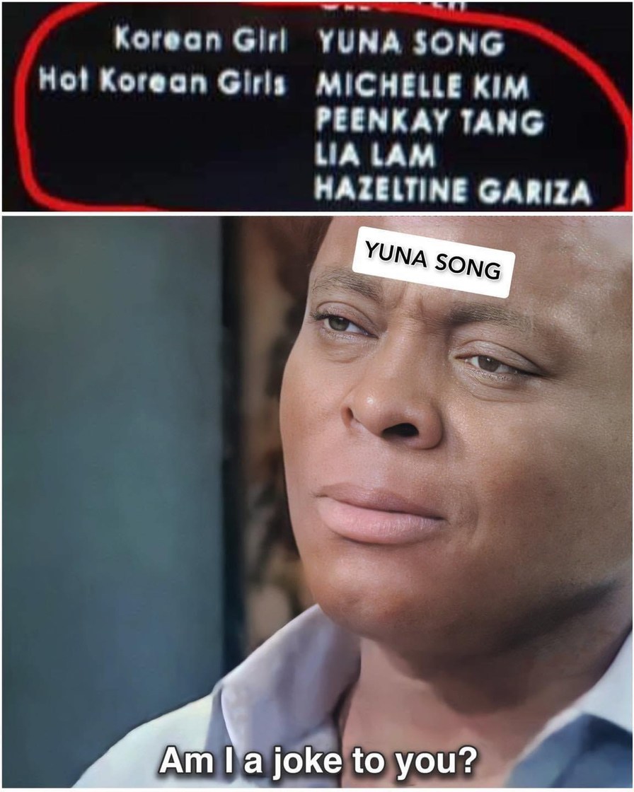 Dongs on a Korea girl - meme