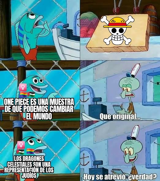 Por eso el fandom de op esta peor que cuando andaban mamandosela a luffy con el gear 5 - meme