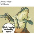 ahhh the hippity hoppity memes are great