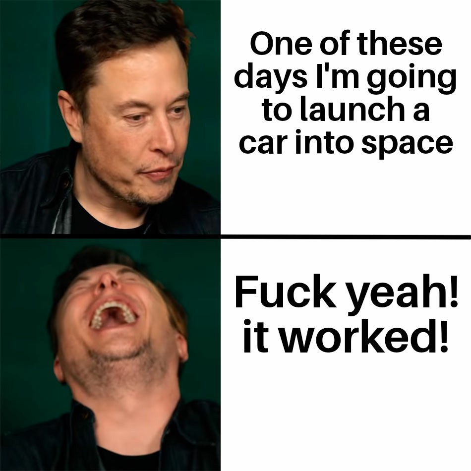 Rocket man - meme