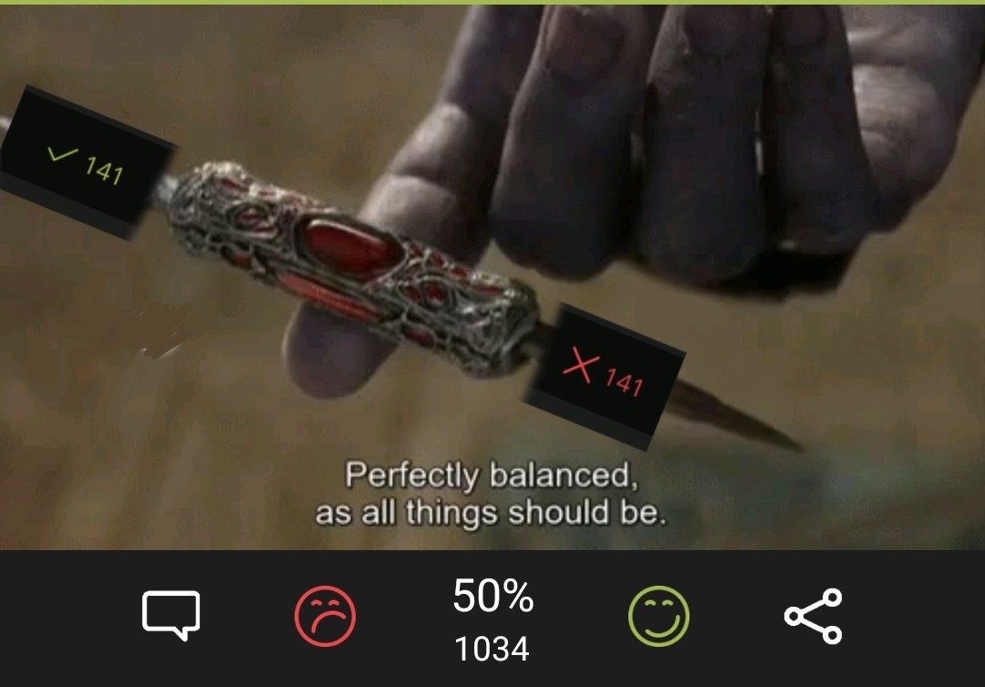 Balance - meme