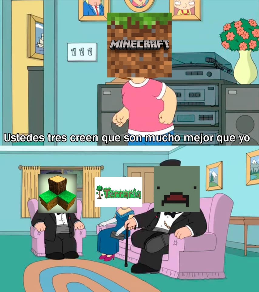 Ardanse Downs Que Se La Maman A Mierdacraft :chad: - meme