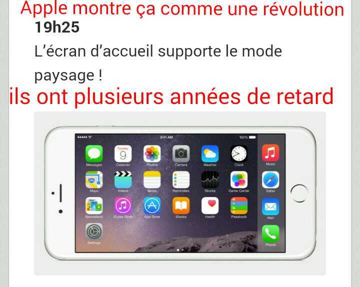 Apple + révolution = 9999999 - meme