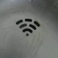 The water fountain gives out free WiFi