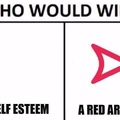 a red arrow