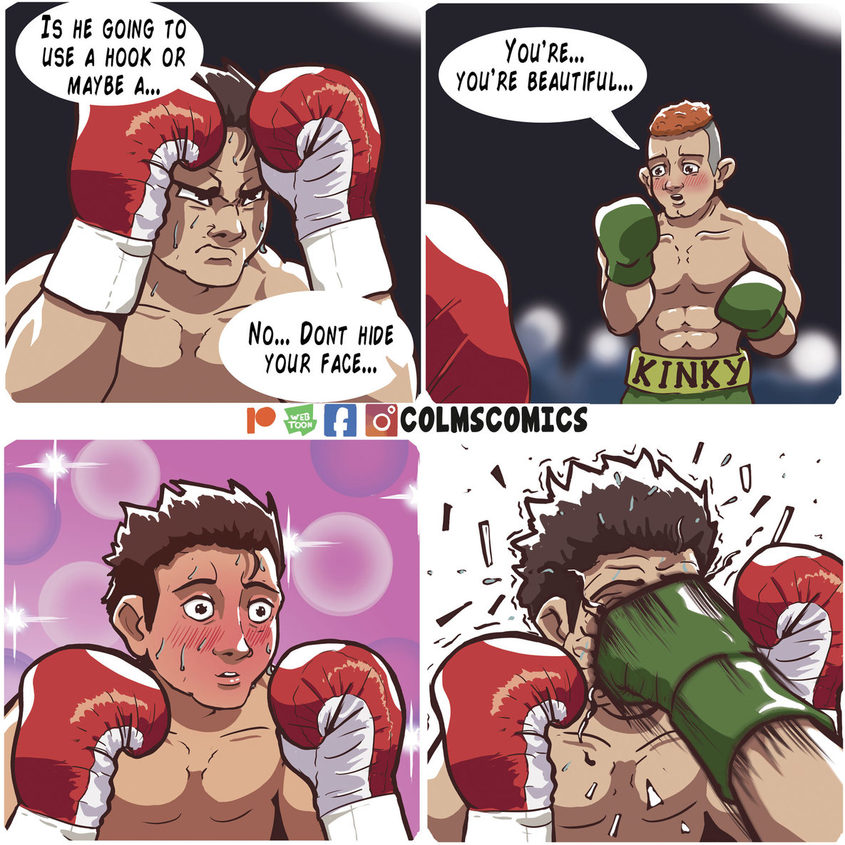 boxer-kun I... I... - meme