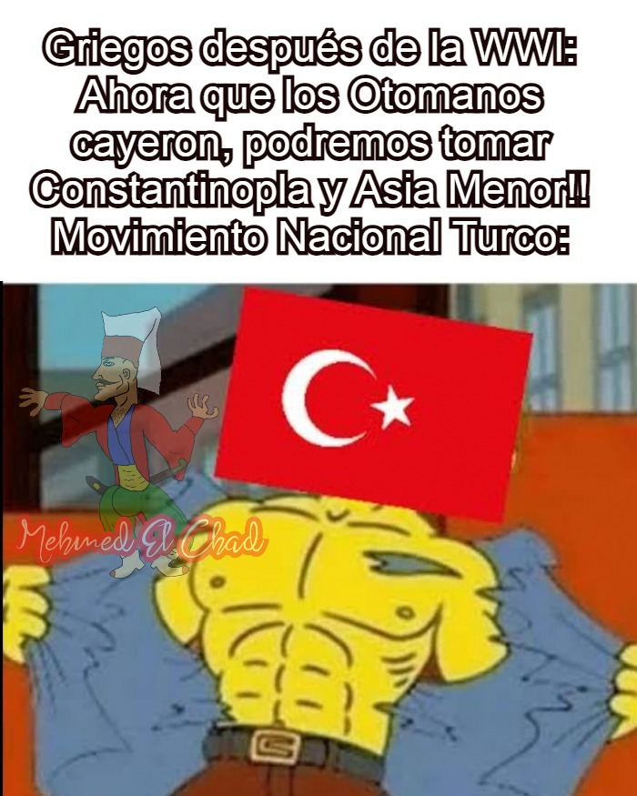Imperio Otomano= Gigachad Turquia= Fino señores - meme