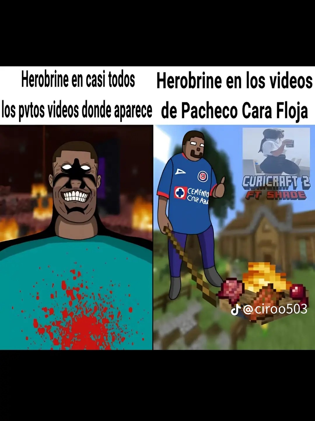 El herobrine - meme