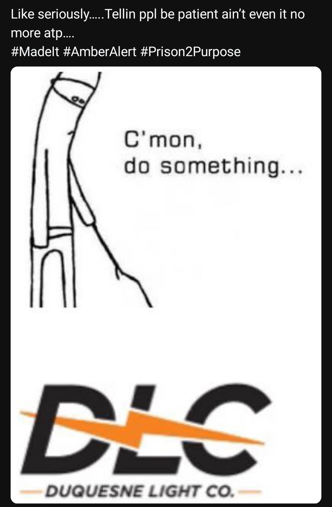Telling people to be patient in 2025 is basically violence - meme