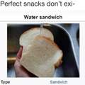 Water sándwich